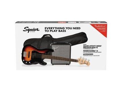 Fender Squier Affinity Series Precision Bass PJ Pack Sunburst