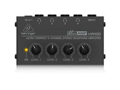 Behringer HA 400 MICROAMP Headphone amplifier