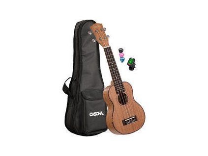 Cascha HH GB Premium Ukulele Natural