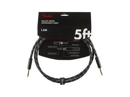 Fender Deluxe Series Black 150 cm Straight - Straight
