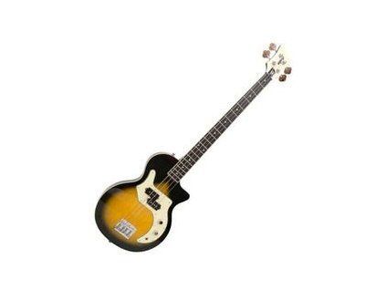 Orange O Bass Tear Drop Sunburst