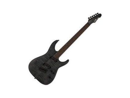 ESP LTD M-1000MS FM See Thru Black Satin