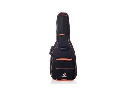 Bespeco BAG410AG Gigbag for Acoustic Guitar Black-Orange