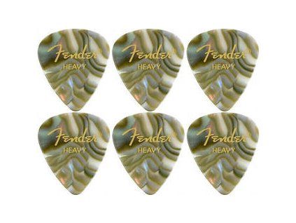 Fender 351 Shape Premium Pick Heavy Abalone