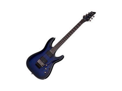 Schecter Blackjack SLS C-1 A See Thru Blue Burst