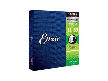 Elixir Optiweb 19106 Medium 7-String