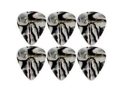 Fender 351 Shape Premium Pick Zebra Thin