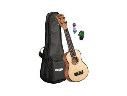 Cascha HH Ukulele Natural