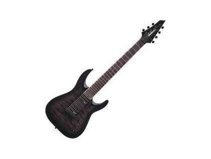 Jackson JS Series Dinky Arch Top JS22Q-7 DKA HT AH Transparent Black Burst