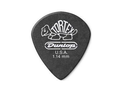 Dunlop 482R 1.14 Tortex Black Jazz Sharp