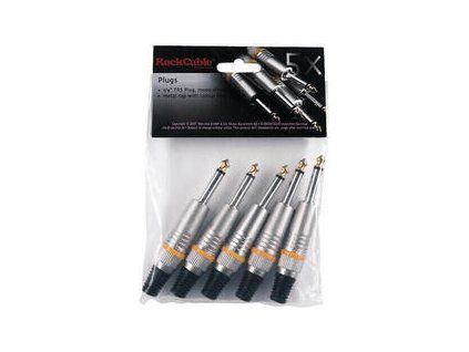 RockCable RCL 10002 M 5 pcs JACK Connector 6,3 mm