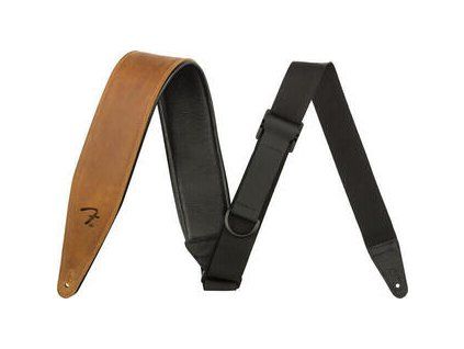 Fender 2,5'' Right Height Leather Strap Cognac
