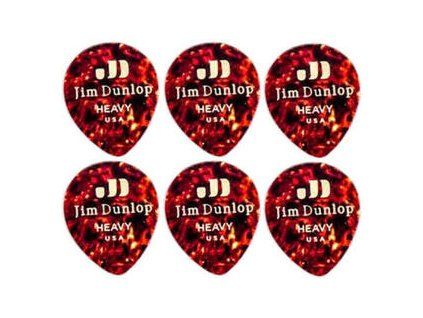 Dunlop 485R-05HV Celluloid Teardrop Shell Heavy