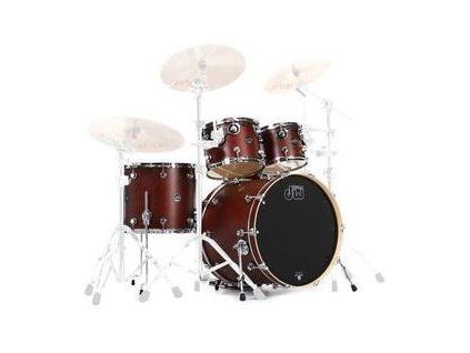 DW Performance 4 Pc Tobacco Satin Oil Bass Drum