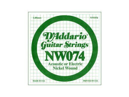 D'Addario Single Guitar String