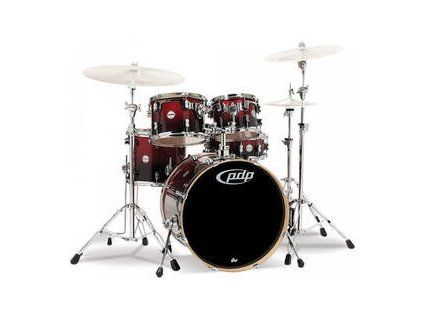 PDP by DW Concept Set 5 pcs 20" to Black Sparkle Fade
