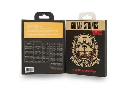 Pitbull Strings GAG EL 11-52 PB Acoustic Guitar Extra Light