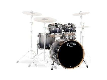 PDP by DW Concept Shell Pack 5 pcs 20" Silver to Black Sparkle