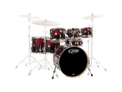 PDP by DW Concept Shell Pack 7 pcs 22" To Black Fade