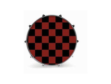 Evans 24" GRAPHIC CHECKER Resonant Drum Head