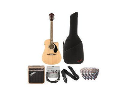 Fender FA-125CE Natural WN Deluxe SET Natural