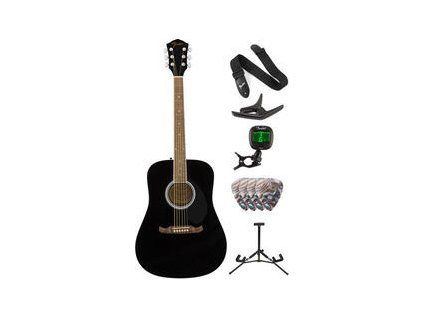 Fender FA-125 Dreadnought WN Natural Deluxe SET Natural