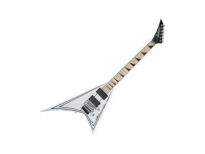 Jackson X Series Rhoads RRX24M MN Snow White with Black Pinstripes