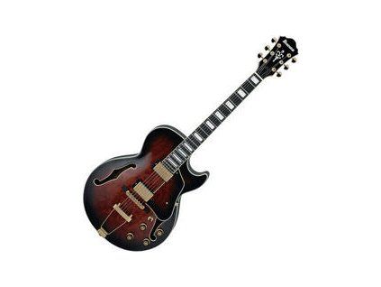 Ibanez AG95QA-DBS Dark Brown Sunburst