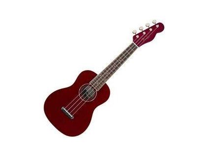 Fender Zuma Classic WN Concert Ukulele Candy Apple Red