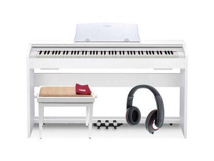 Casio PX770 WE Set White Wood Tone Digital Piano