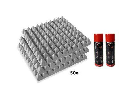 Mega Acoustic Absorbent Foam Panel (Dark)