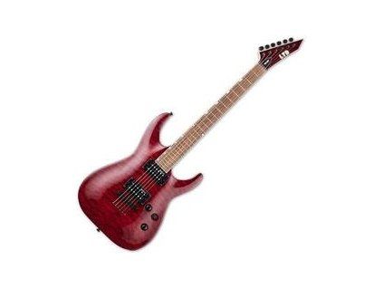 ESP LTD MH-200QM-NT SeeThru Black Cherry