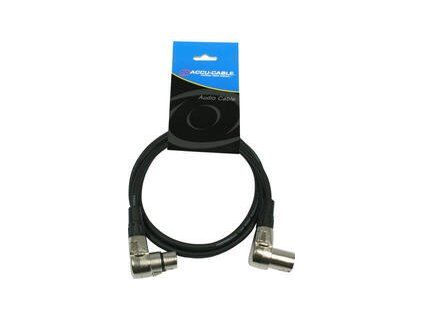 ADJ AC-XMXF/ 90° XLR (Audio) Black 150 cm