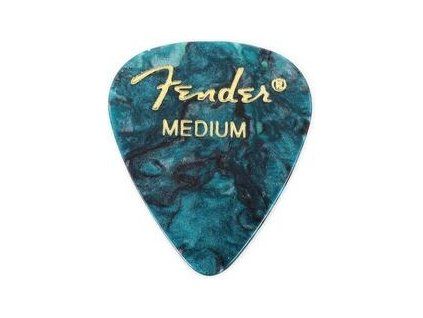 Fender 351 Shape Premium Pick Medium Ocean Turquoise