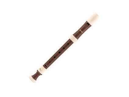 Aulos Soprano Recorder C-D Brown-Cream
