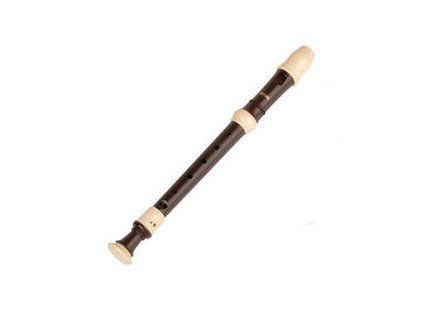 Aulos Soprano Recorder C-D Brown-Cream