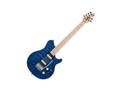 Sterling by MusicMan S.U.B. AX3 TBL Trans Blue