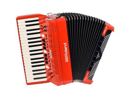 Roland FR-4x Red accordion