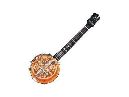 Luna Banjolele Ukulele Breadfruit design