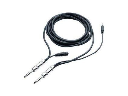TC Helicon GUITAR HEADPHONE CABLE Black 3,5 m Straight - Straight