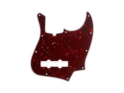 Fender Contemporary 10-Hole Jazz Bass Tortoise Shell Bass Pickguard