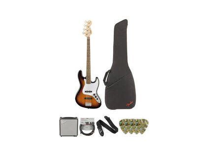 Fender Squier Affinity Series Jazz Bass LR Brown Sunburst Deluxe SET Brown Sunburst