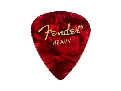 Fender 351 Shape Premium Pick Heavy Red Moto