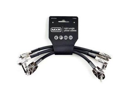 Dunlop MXR MXR 3Pack Black 15 cm Angled - Angled