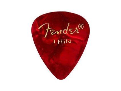 Fender 351 Shape Premium Picks Red Moto Thin
