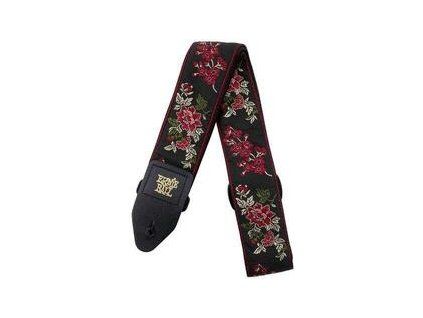 Ernie Ball 4142 Red Rose Jacquard Guitar Strap