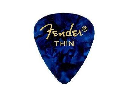 Fender 351 Shape Premium Pick Thin Blue Moto