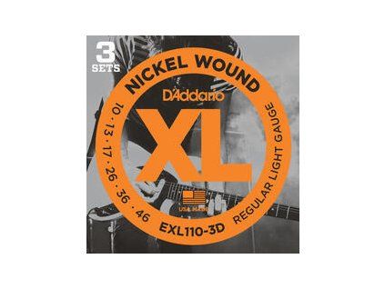 D'Addario EXL110-3D