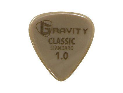 Gravity Picks Classic Gold Standard Polished Tan