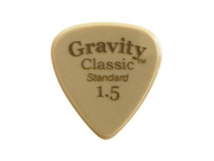 Gravity Picks Classic Gold Standard Polished Tan